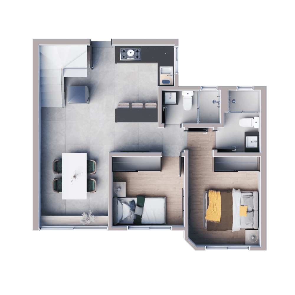 Cobertura – 1º pavimento