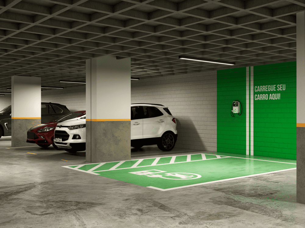 Estação de carregamento para veículos elétricos